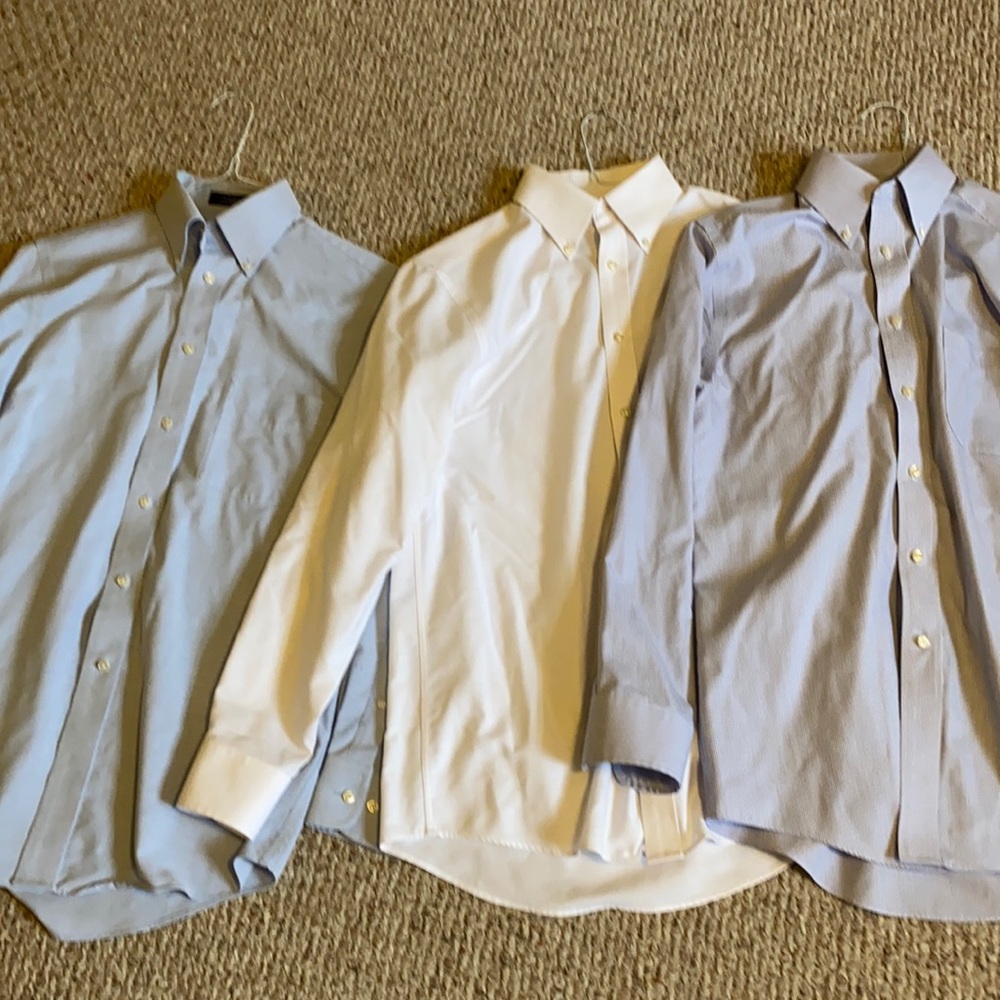 Bundle of Three Men’s Stafford Oxford Shirts!